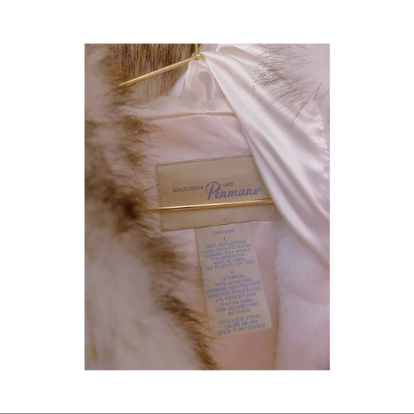 White Faux Fur Hood Jacket - Picture 5 of 5